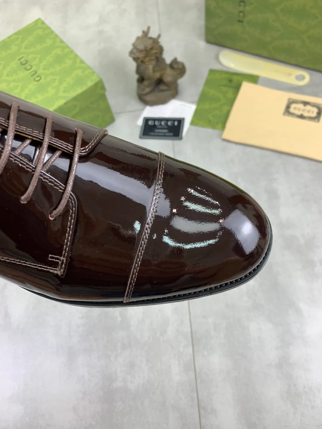 Men's men's shoes 💰P640 [New style] Water dyed cowhide 💰💎💎💎 [Gucci] GUCCI high-end men's formal business leather shoes, original order 1:1! Original imported high-end open-edge beaded calfskin, original metal buckle, imported first-layer cowhide lining for feet. Original high-end outsole, men's shoe size: 39-44 (45 customized) 2️⃣ colors available